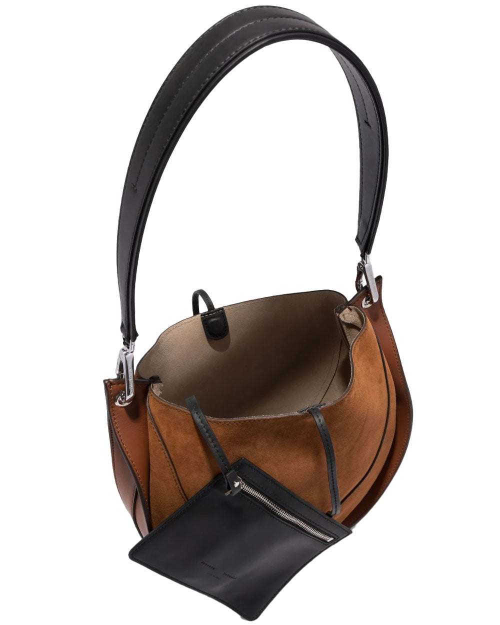 Arch Shoulder Bag in Chocolate
