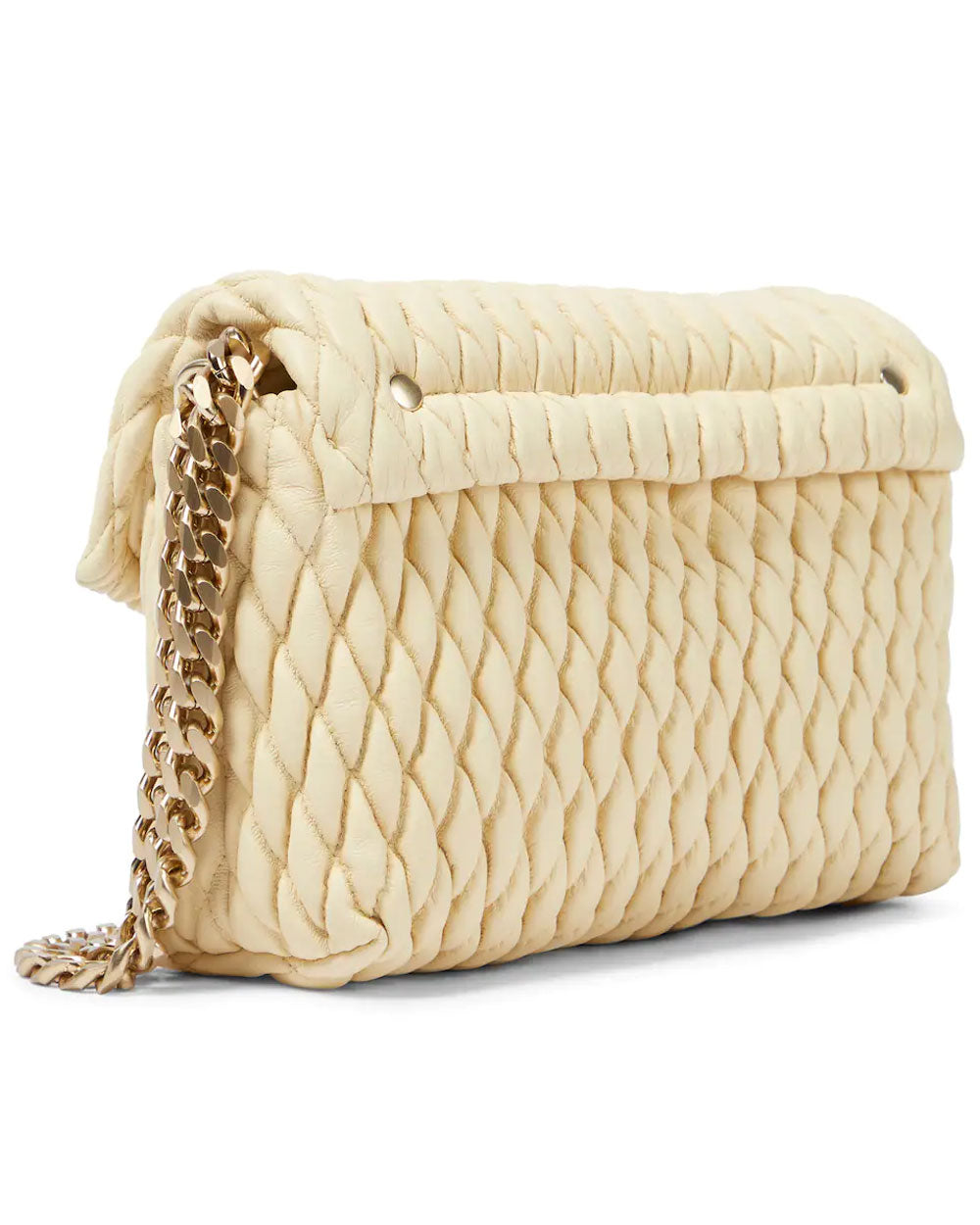 Small Harris Shoulder Bag in Pale Sand