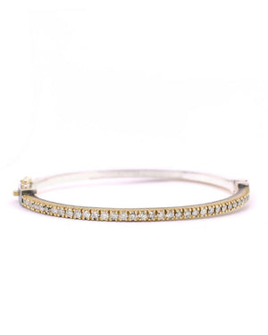 Chloe Yellow Gold and Diamond Bracelet