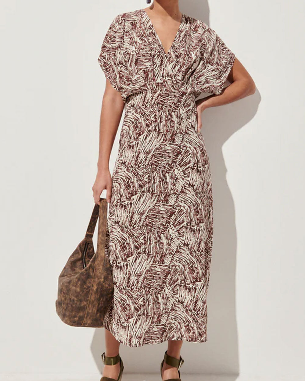 Brown Isarco Dress
