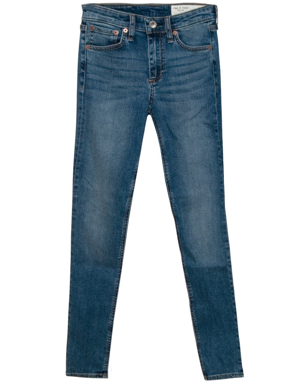 Mid Rise Cate Ankle Skinny Jean in Pismo