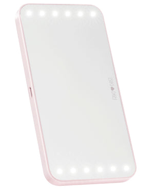 Pink Cutie Mini Lighted Handheld Mirror