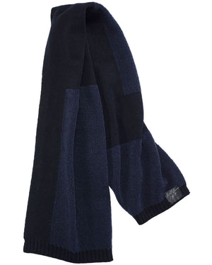Boucle Scarf in Navy