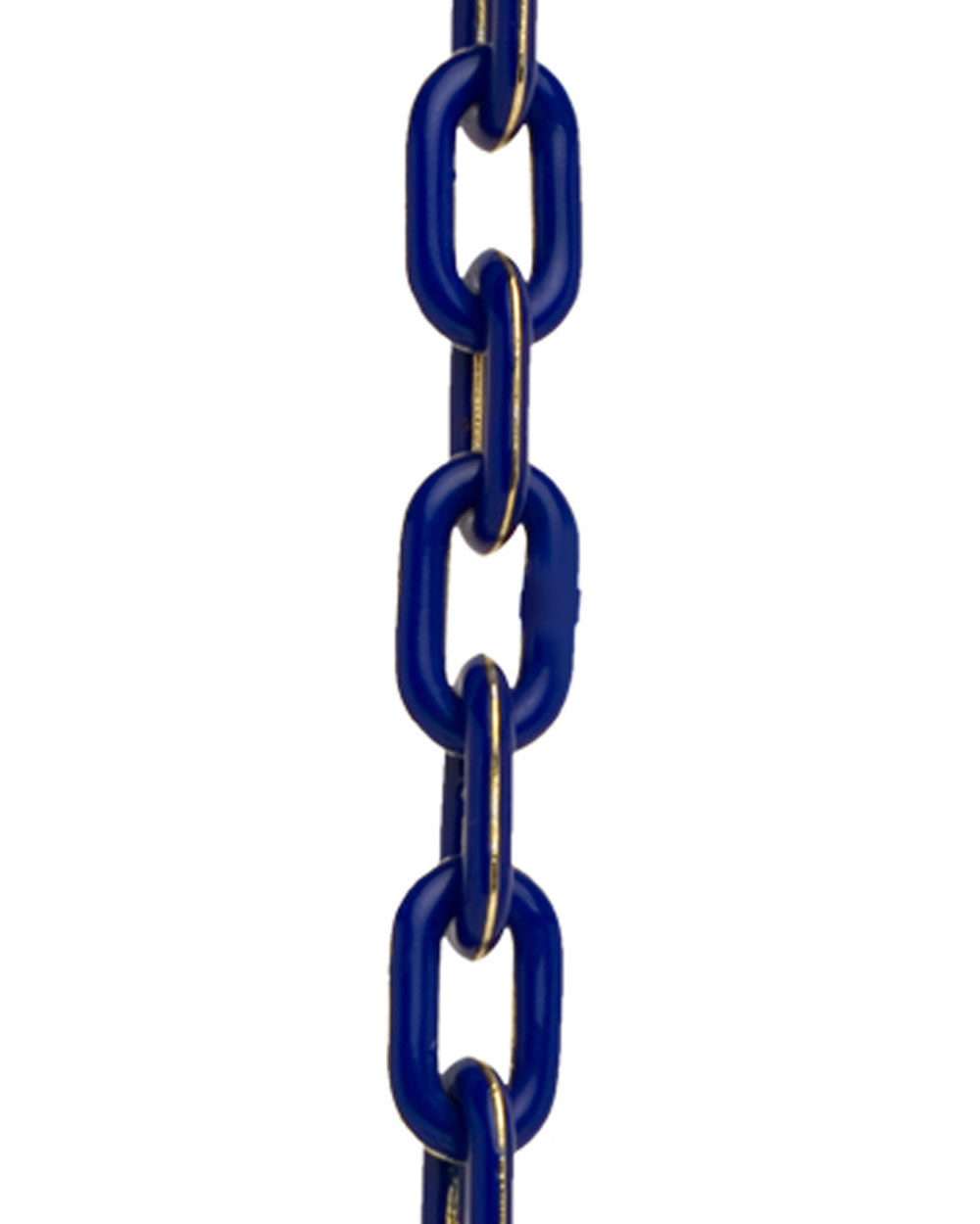 Cobalt Blue Enamel and Diamond Link Bracelet