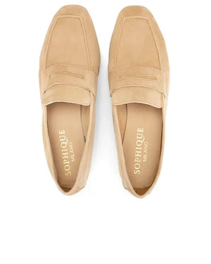 Essenziale Loafer in Sand
