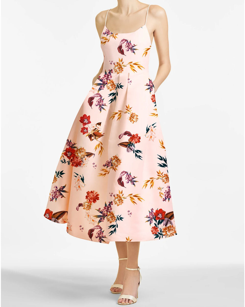 Pink Wildflowers Audra Gown