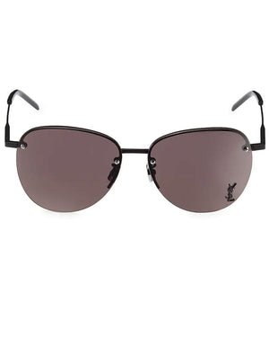 Monogram Aviator Sunglasses in Black