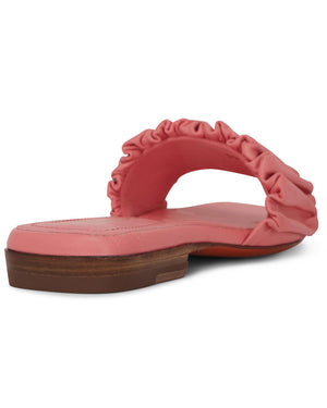 Allonge Slide Sandal in Pink