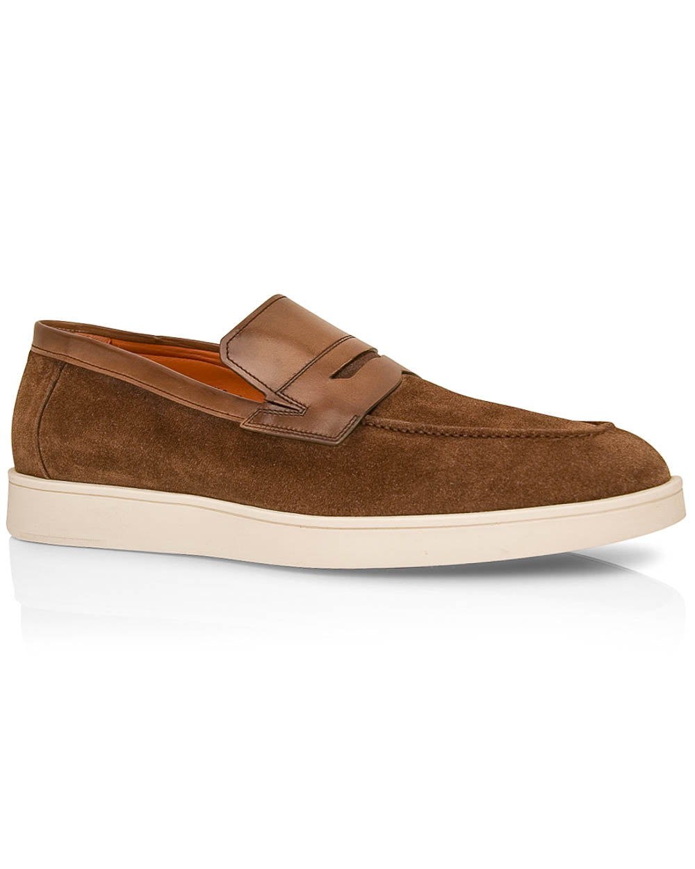 Baba Suede Loafer in Brown