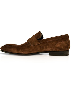 Bridal Suede Loafer in Brown