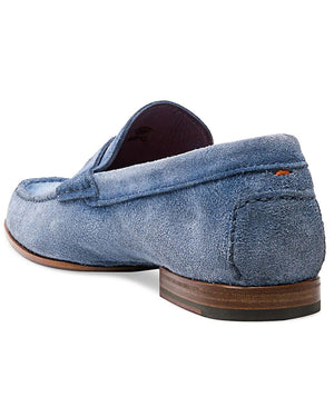 Dousing Suede Loafer in Light Blue
