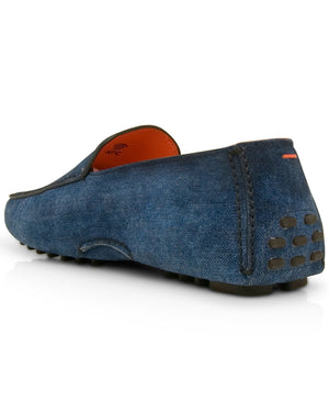 Dowser Loafer in Jet Blue