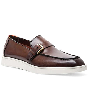 Dread Leather Loafer in Dark Brown