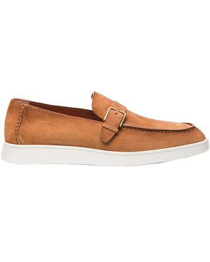 Dread Suede Loafer in Light Brown
