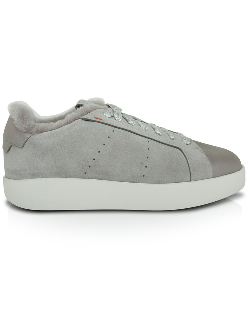 Shearling Sneaker in Grey