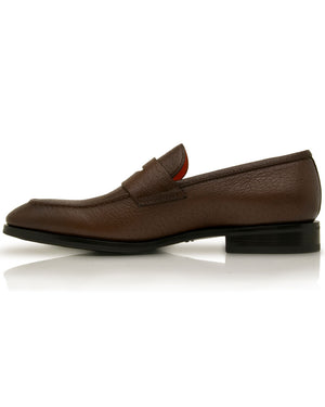 Leather Loafer in Light Brown