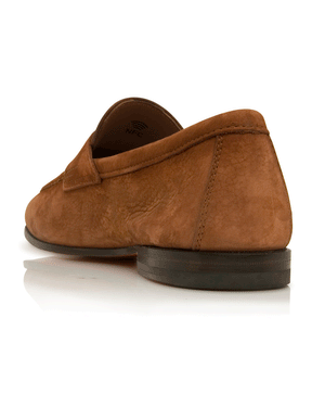 Suede Loafer in Brown