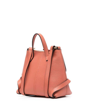 Joan Leather Backpack in Tan Apricot