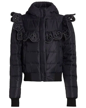 Black Wren Quilted Puffer Jacket