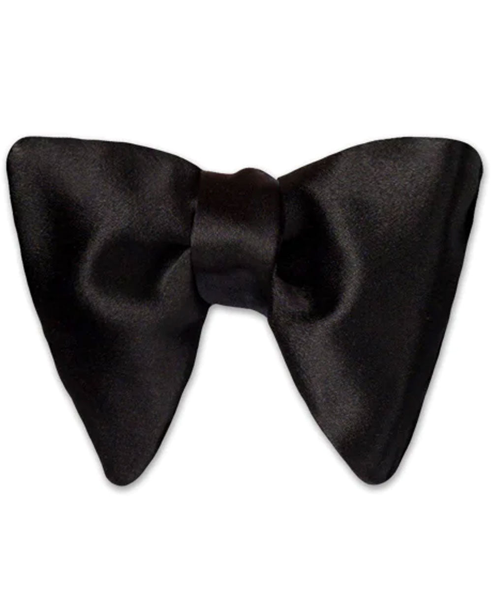 Black Butterfly Satin Bow Tie