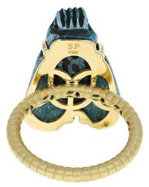 18k Gold Egyptian Fly Ring