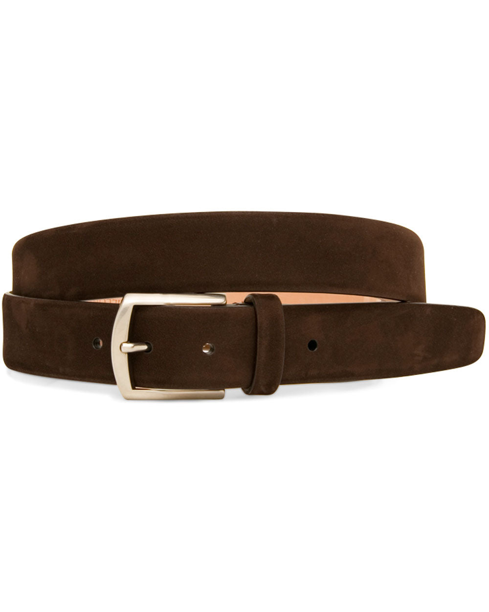 Cafe Taurillons Nubuck Leather Belt