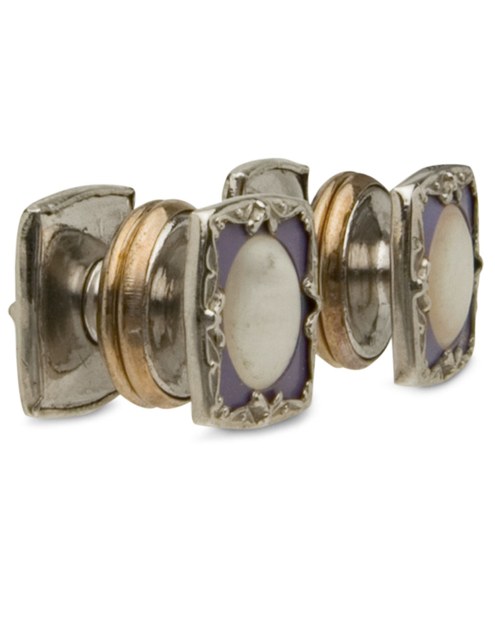 Lilac Mother of Pearl Cufflinks