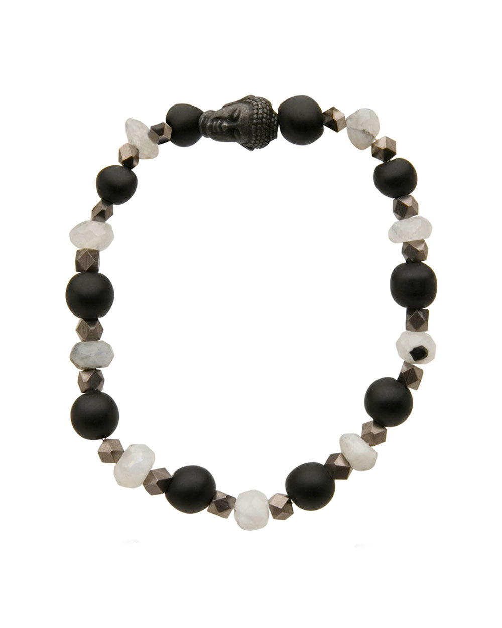 Spivey Onyx and Rutilated Quartz Beaded Bracelet – Stanley Korshak