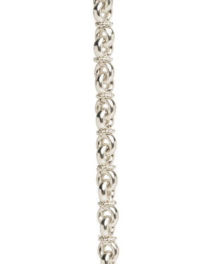 Sterling Silver Fancy Chain Bracelet