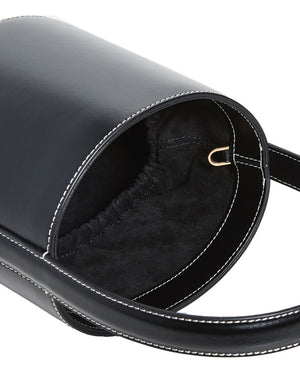 Bisset Bag in Black Leather