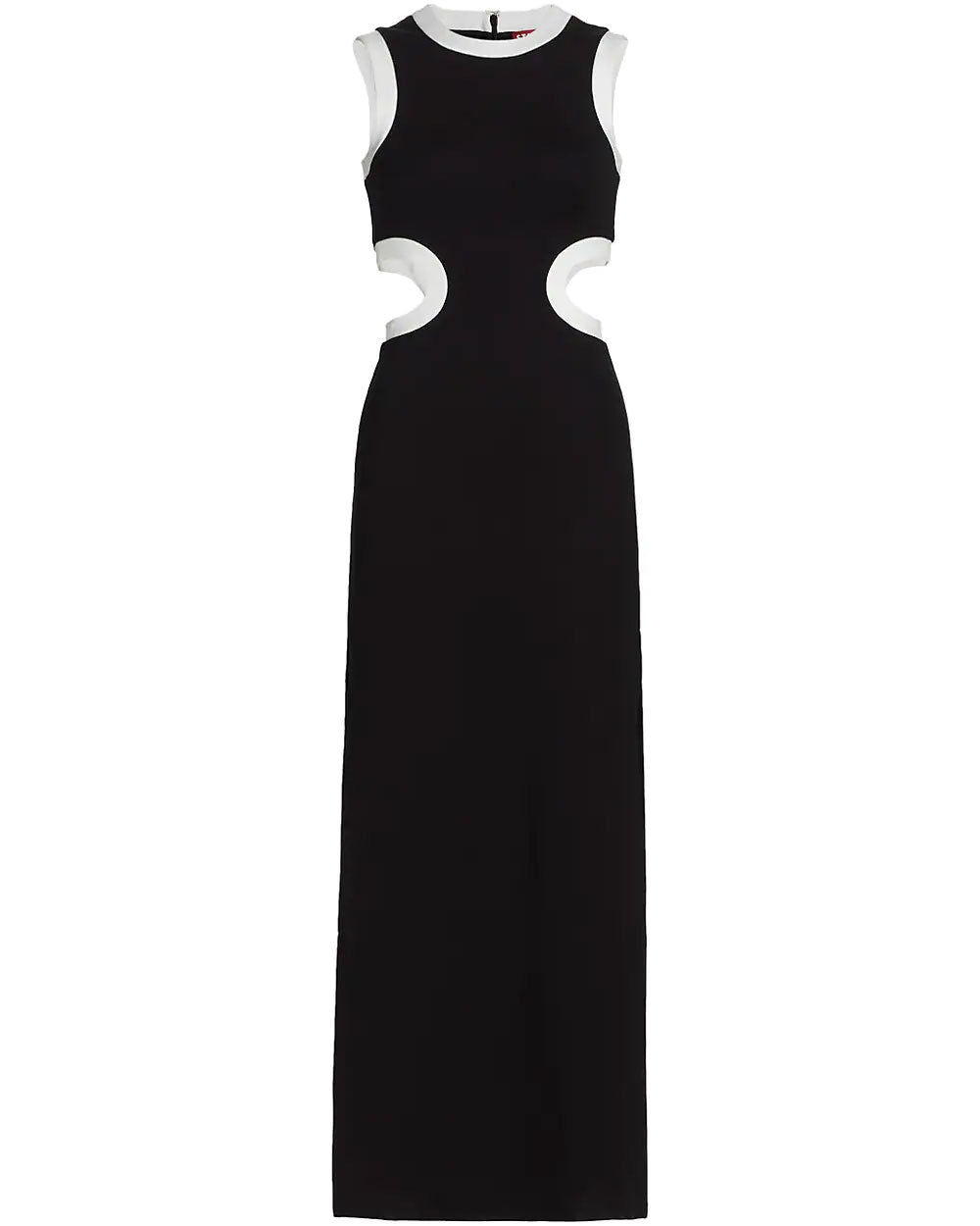 Black Sleeveless Dolce Midi Dress