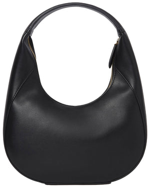 Small Stella Logo Shoulder Bag in Black