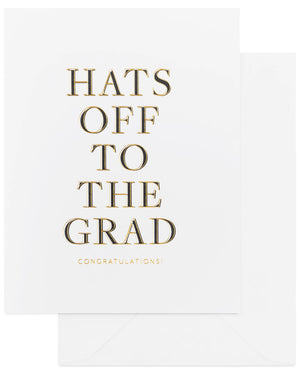 Hats Off To The Grad Holiday Card
