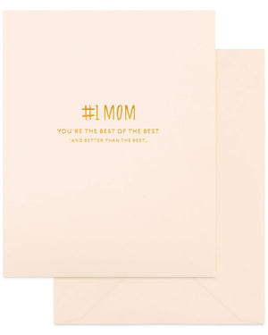 No.1 Mom Holiday Card