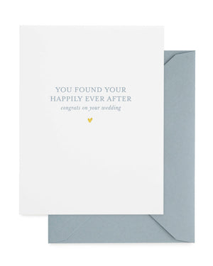 You Found Your Happily Ever After Holiday Card