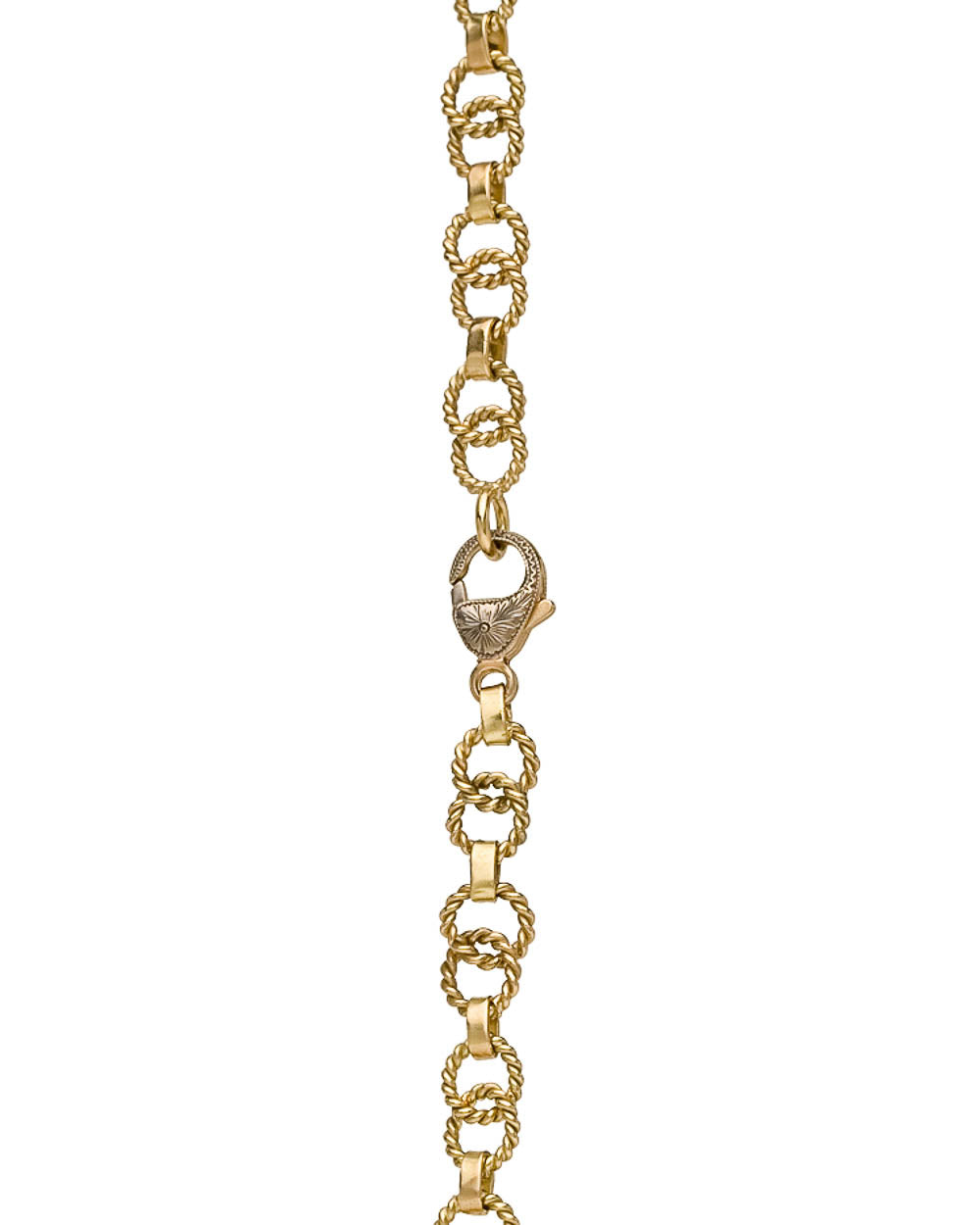 Yellow Gold Coco Chain Necklace