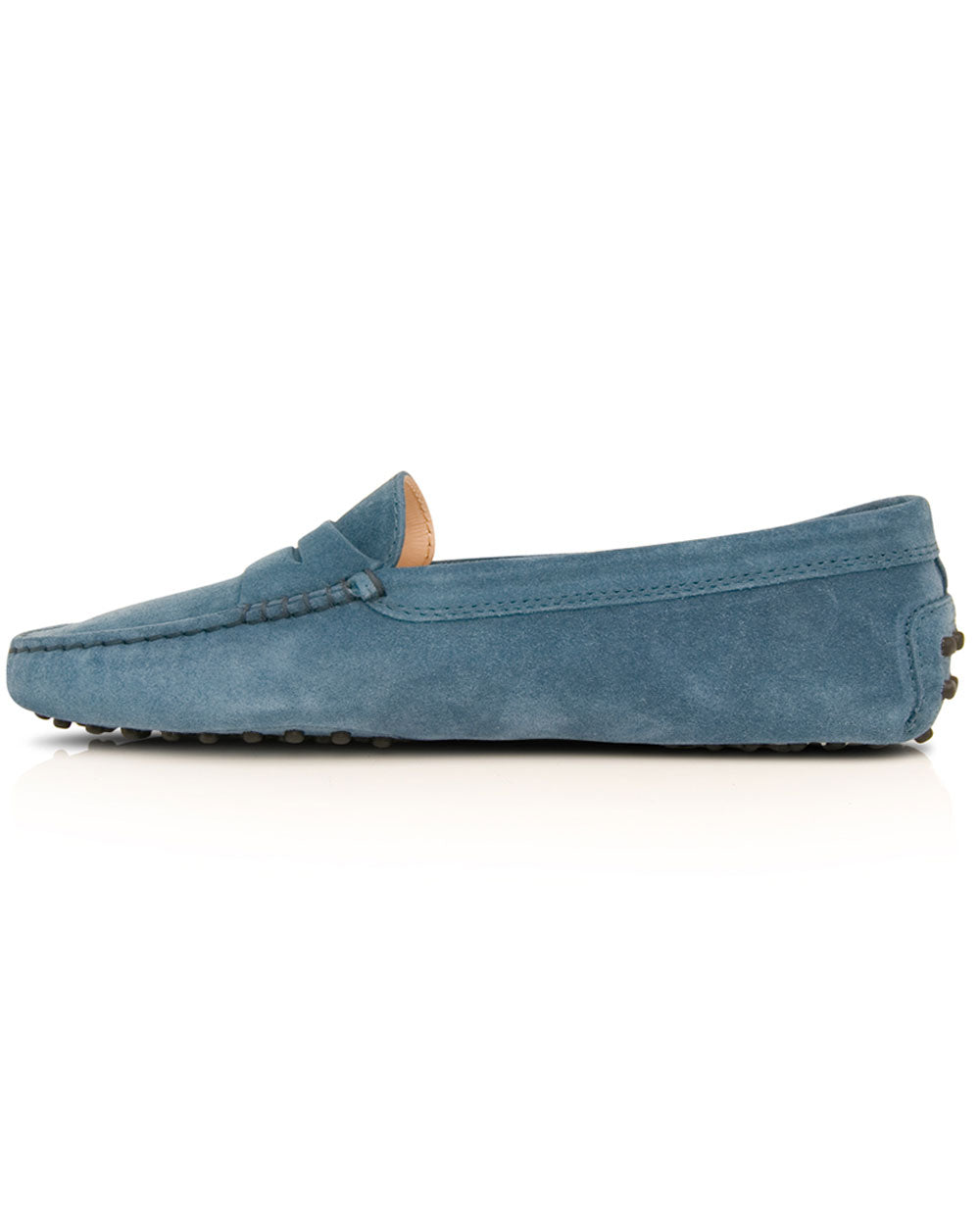 Gommini Suede Loafer in Blue