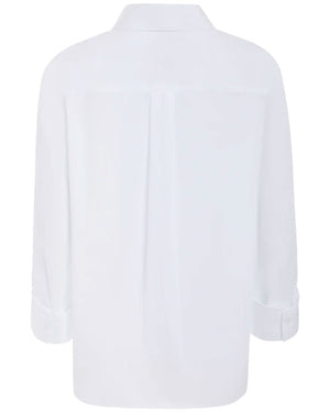 White Superfine Cotton Morning After Shirt