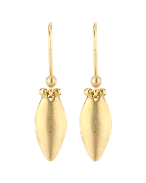 Gold Gnat Earrings