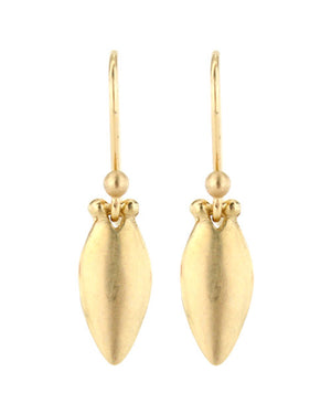 Gold Gnat Earrings