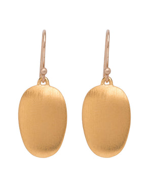 24K Gold Vermeil Small Chip Earrings