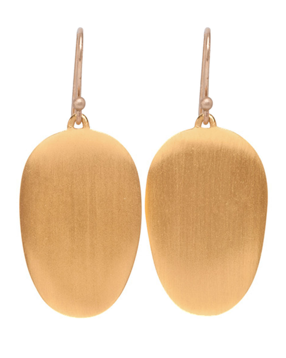 24K Gold Vermeil Large Chip Earrings