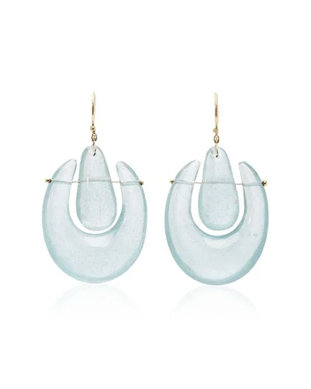 Small O’Keefe Aquamarine Earrings