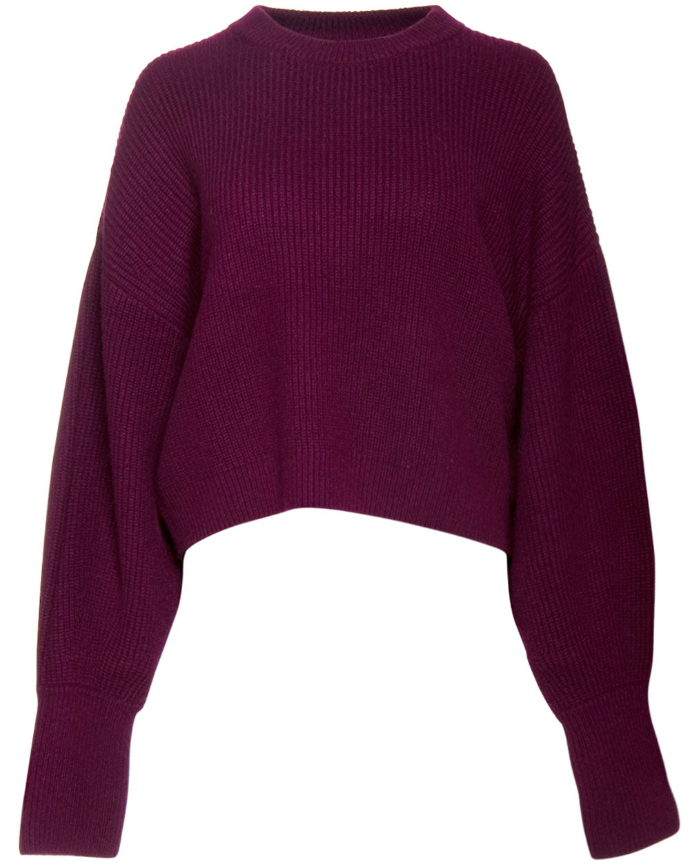 Plum Long Sleeve Sweater
