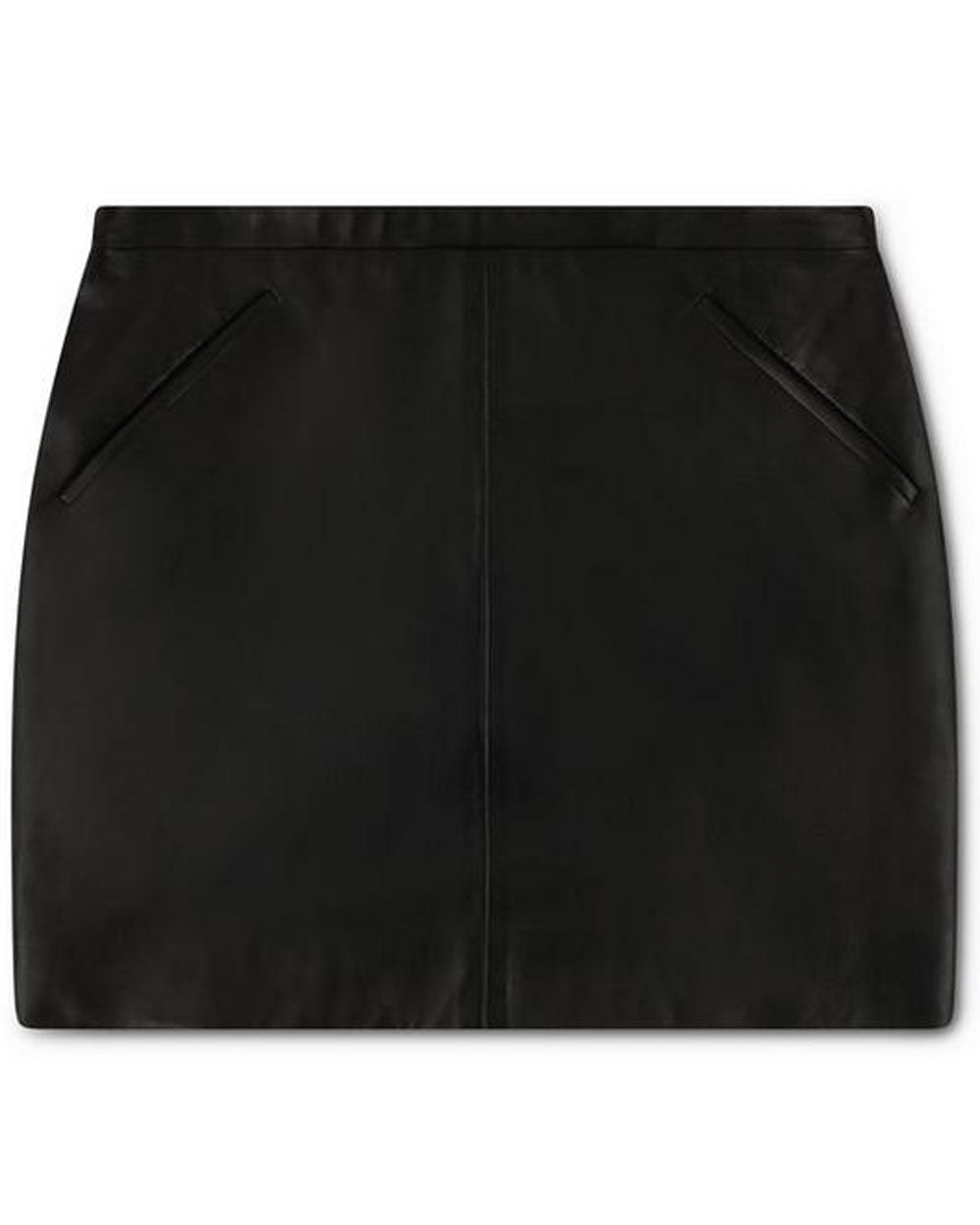 Black New Plonge Mini Skirt