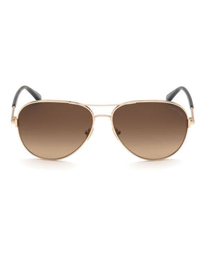 Clark Rose Gold Sunglasses