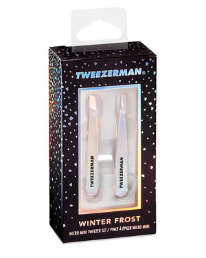 Winter Frost Micro Mini Tweezer Set