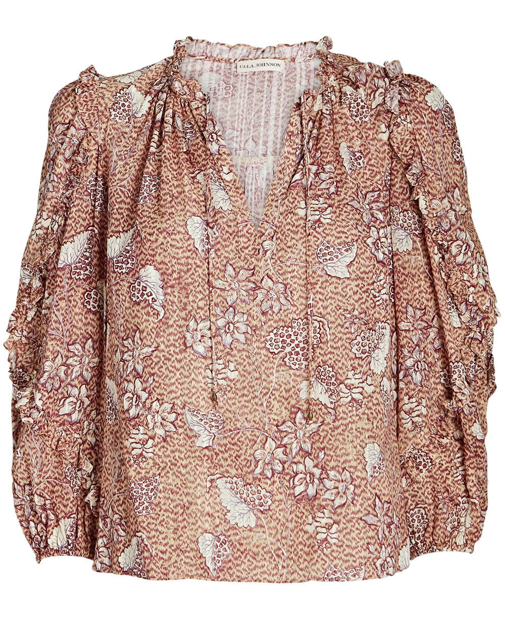 Ulla Johnson Sandalwood Long Sleeve Manet Blouse – Stanley Korshak