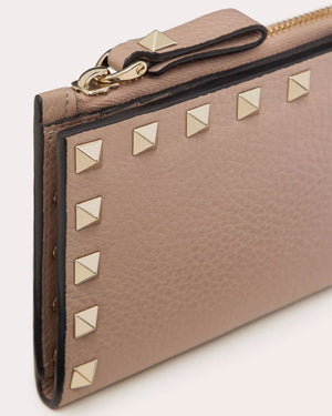 Rockstud Coin Purse and Cardholder in Poudre