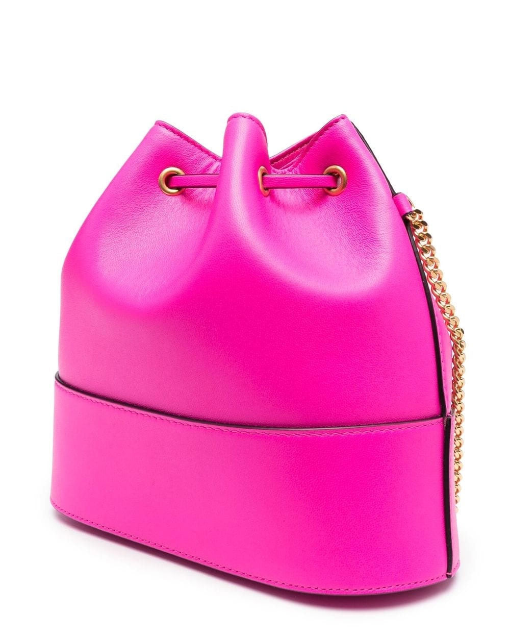 VLOGO Bucket Bag in Pink